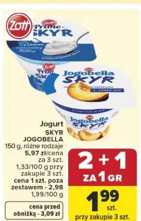 Jogurt Skyr naturalny Zott Primo