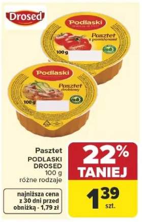 Pasztet drobiowy Podlaski Drosed