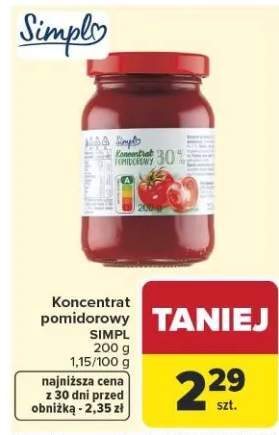 Koncentrat pomidorowy Simpl