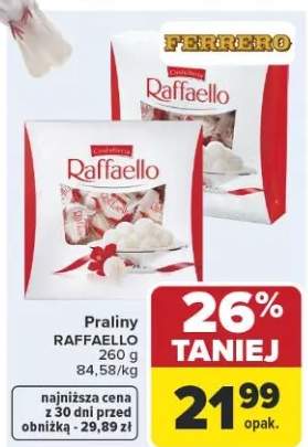 Praliny Raffaello Ferrero