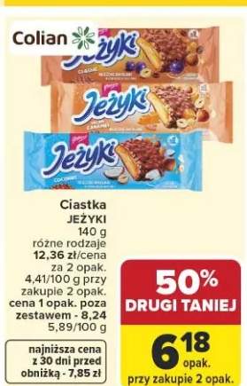 Ciastka Jeżyki Classic Colian