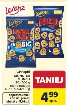 Chrupki Monster Munch Mr Big Lorenz