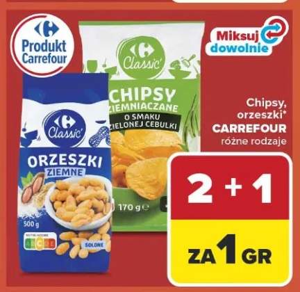 Chipsy ziemniaczane Carrefour Classic