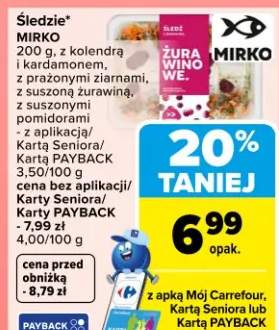 Śledzie z kolendrą i kardamonem Mirko