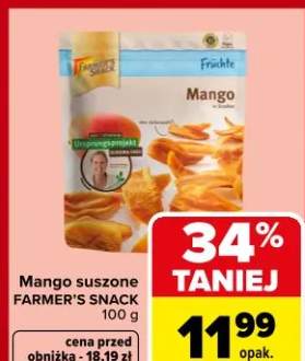 Mango suszone Farmer's Snack