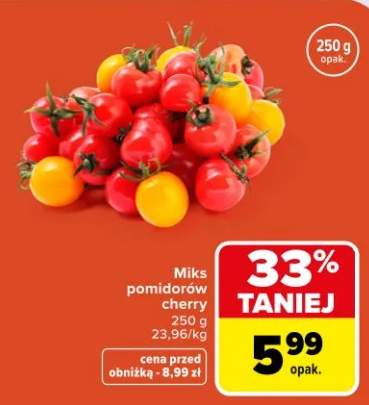 Miks pomidorów cherry