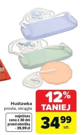 Huśtawka prosta okrągła