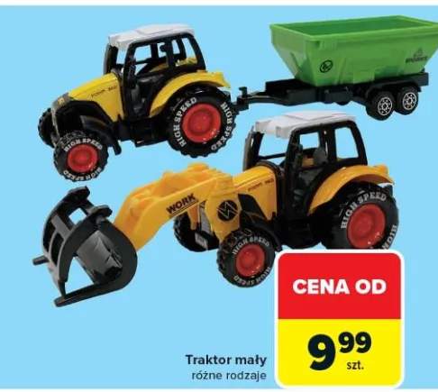 Traktor mały zabawka
