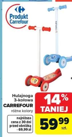 Hulajnoga 3-kołowa Carrefour