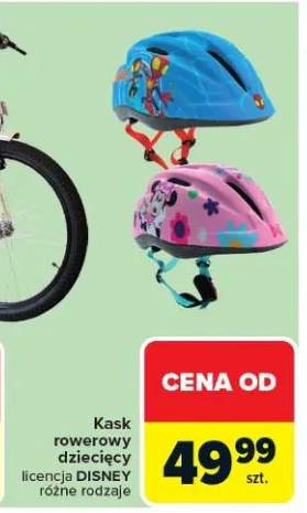 Kask rowerowy dziecięcy licencja Disney