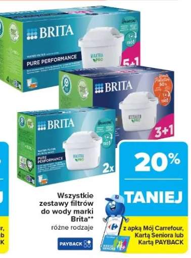 Zestaw filtrów do wody Brita