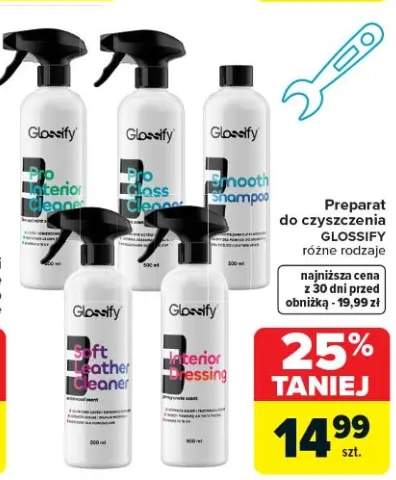 Preparat do czyszczenia Glossify Interior Dressing