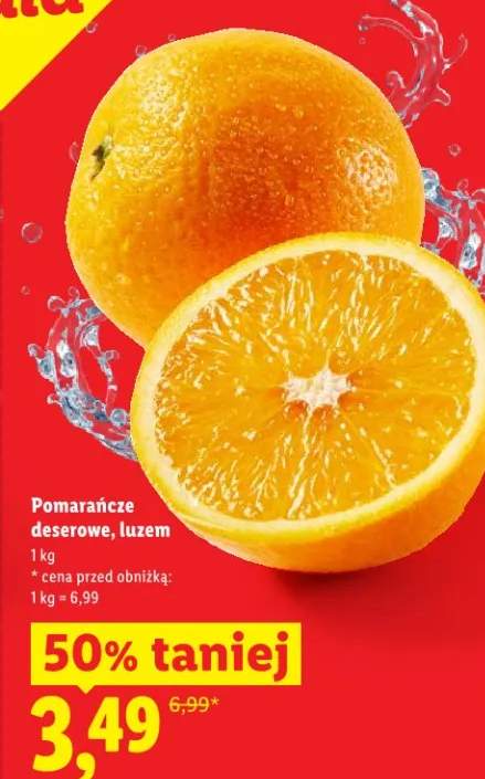 Pomarańcze deserowe luzem