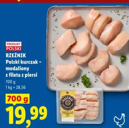 Kurczak medaliony z fileta z piersi Polski Rzeźnik