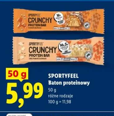 Baton proteinowy Crunchy Sportyfeel