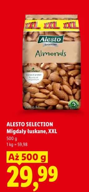 Migdały łuskane Alesto Selection XXL