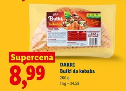 Bułki do kebaba Dakri