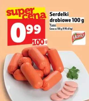 Serdelki drobiowe Yano