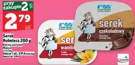 Serek Rolmlecz waniliowy Mlekpol