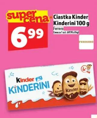 Ciastka Kinder Kinderini Ferrero