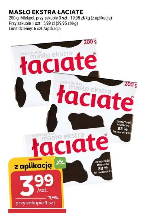 Masło ekstra Łaciate