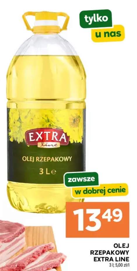 Olej rzepakowy Extra Line