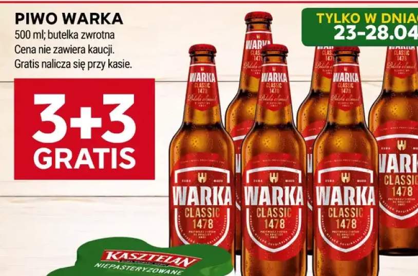 Piwo Warka Classic 1478