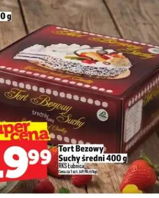 Tort Bezowy Suchy średni RKS Łubnica