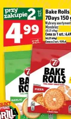 Bake Rolls 7Days pizza Mondelez