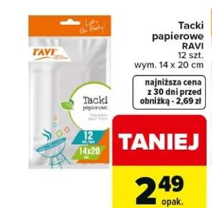 Tacki papierowe Ravi 14x20cm