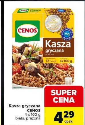 Kasza gryczana prażona Cenos