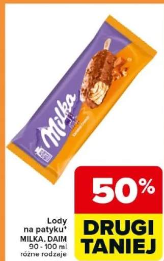 Lody na patyku Milka
