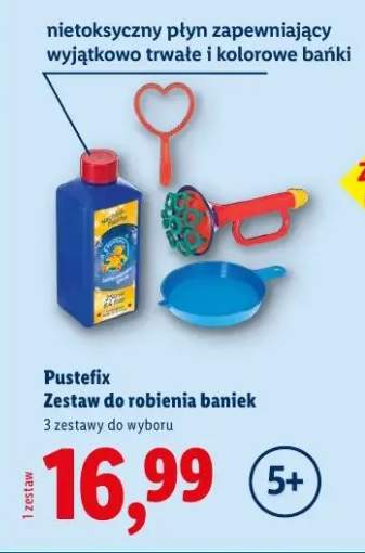 Pustefix Zestaw do robienia baniek