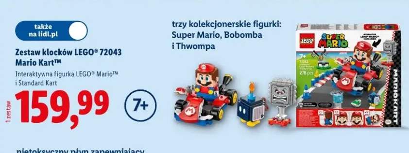 Zestaw klocków LEGO 72043 Mario Kart