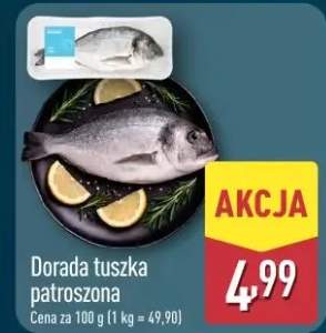 Dorada tuszka patroszona