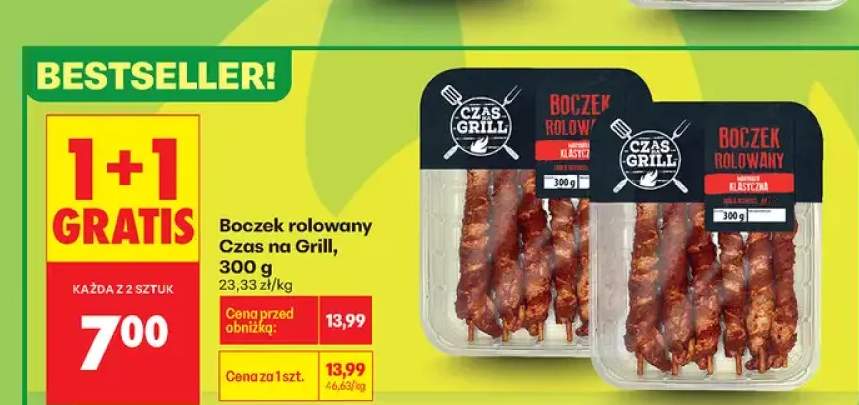 Boczek rolowany Czas na Grill marynata klasyczna