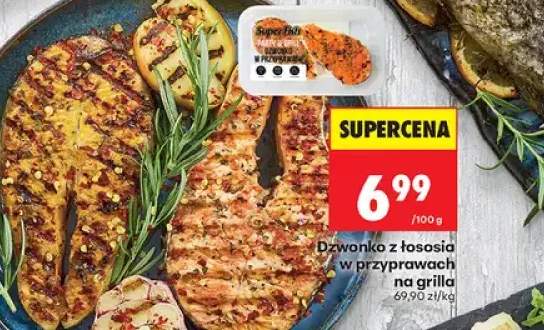 Dzwonko z łososia w przyprawach na grilla Super Fish