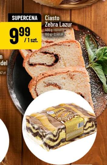 Ciasto Zebra Lazur