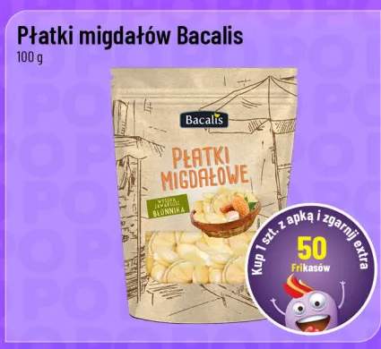 Płatki migdałów Bacalis
