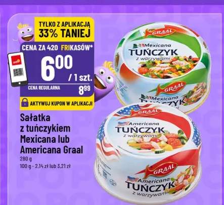 Sałatka z tuńczykiem Mexicana Graal
