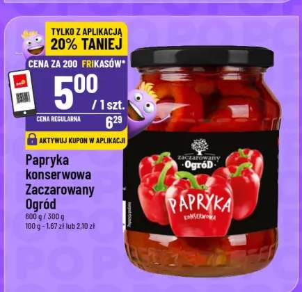 Papryka konserwowa Zaczarowany Ogród