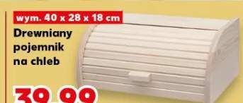 Drewniany pojemnik na chleb