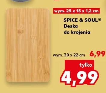 Deska do krojenia Spice & Soul 30x22cm
