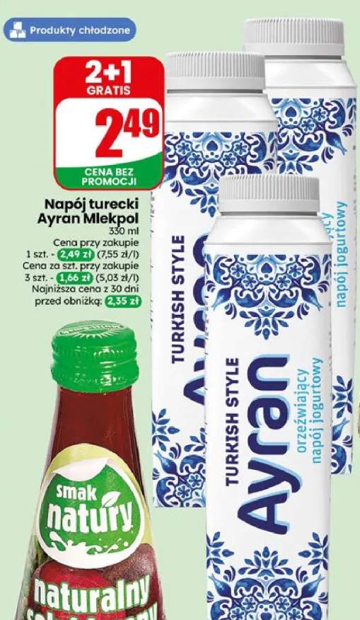 Napój turecki Ayran Mlekpol