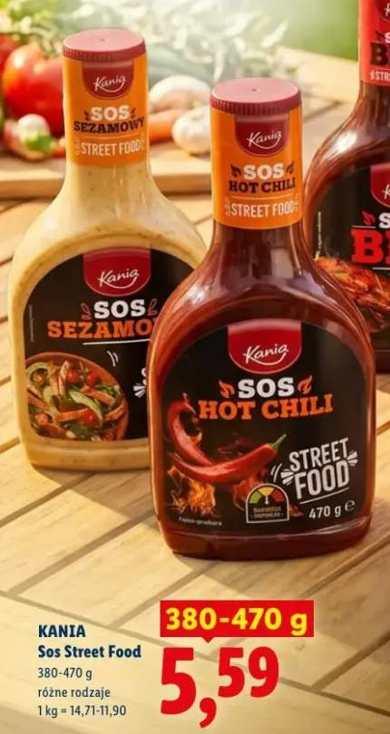 Sos Street Food sezamowy Kania