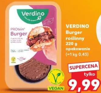 Burger roślinny Verdino