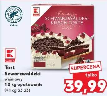Tort Szwarcwaldzki wiśniowy K Classic