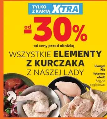 Elementy z kurczaka z naszej lady