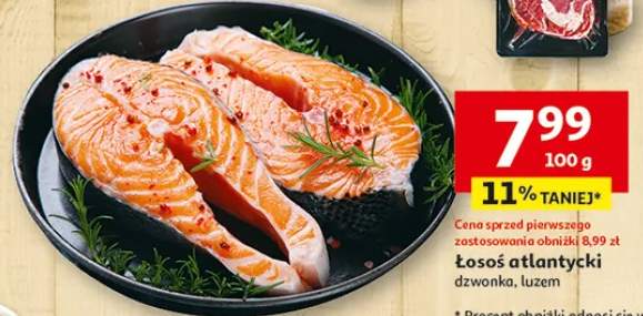 Łosoś atlantycki dzwonka luzem