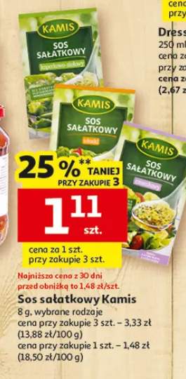 Sos sałatkowy Kamis